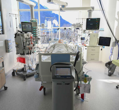 Generalsanierte Intensivstation LKH Feldkirch 1 ©VLKH