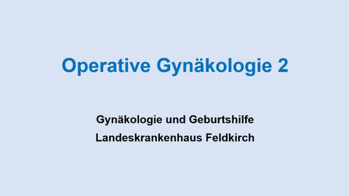 Operative Gynäkologie 2_Bild