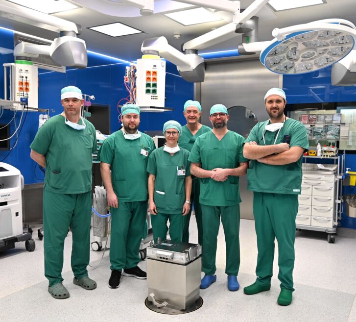 Ärztliches Team der Thoraxchirurgie; ©VLKH.JPG