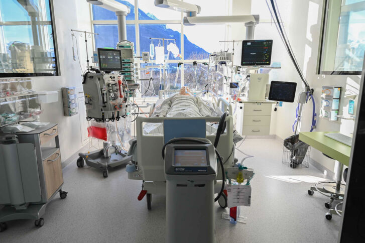 Generalsanierte Intensivstation LKH Feldkirch 1 ©VLKH.jpg